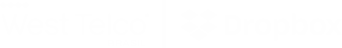 logo West Telco e Dropbox